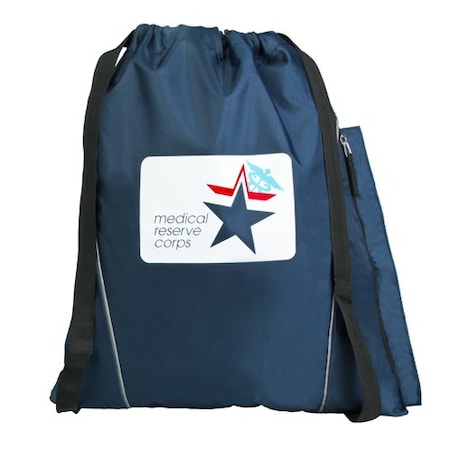 Propac MRC DRAWSTRING TOTE, BLUE D2019-MRC
